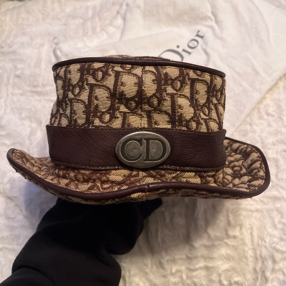 VINTAGE Dior Trotter Monogram Hat